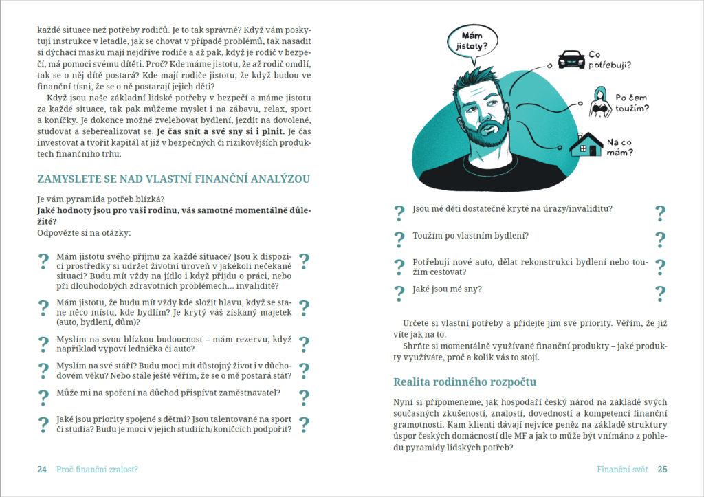 kniha; finanční; gramotnost; poradce; poradenství;