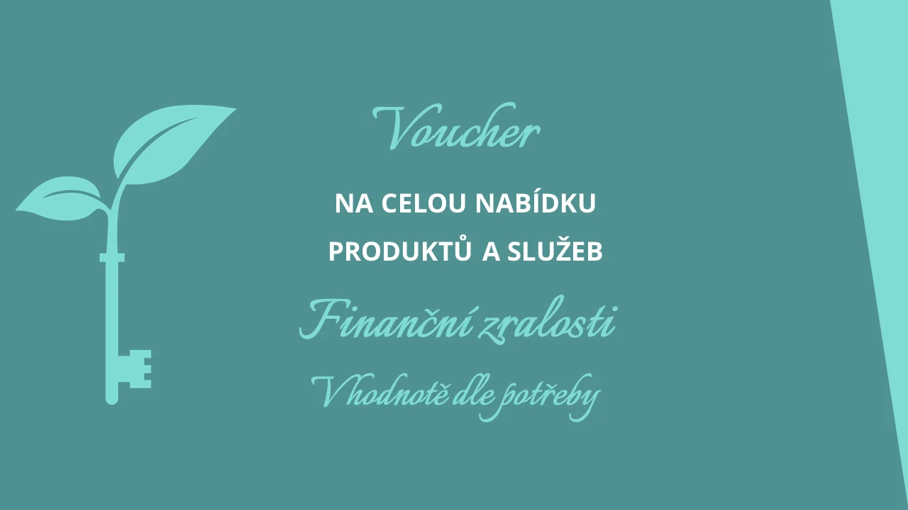 Voucher - hodnota kuponu 500 Kč - 6 500 Kč