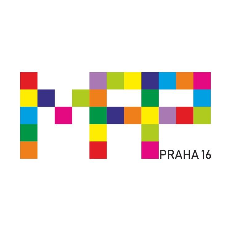Praha 16 map-logo